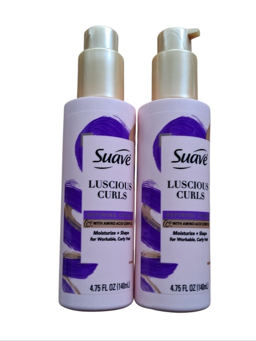 NWT Suave Luscious Curls Defining Cream Bundle Lot Of 2